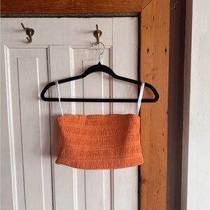 L'idee Corset Textured Strapless Top 6